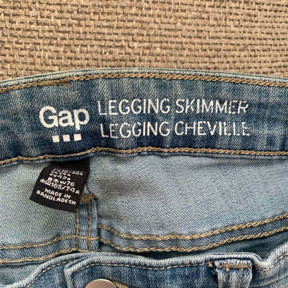 GAP Denim Legging - Faded Light Blue